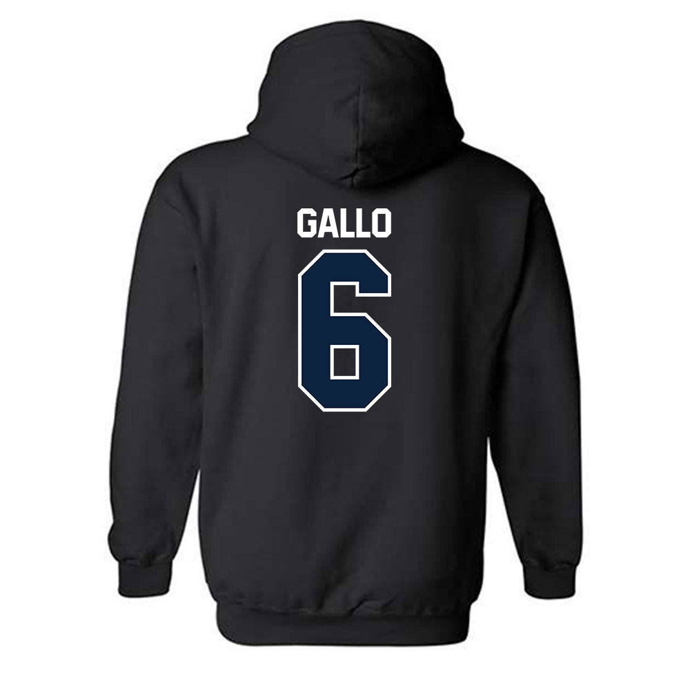 UCI - NCAA Men's Soccer : Cristian Gallo - Classic Shersey Hooded Sweatshirt-1