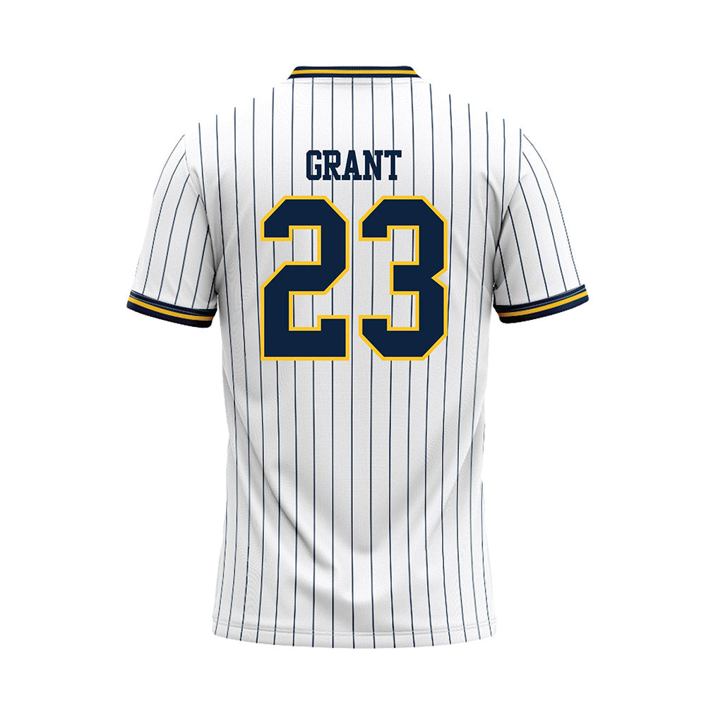UCI - NCAA Baseball : Dane Grant - White Baseball Jersey-1