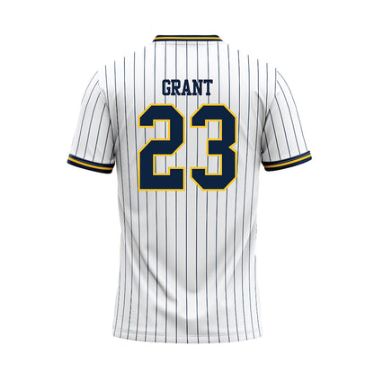 UCI - NCAA Baseball : Dane Grant - White Baseball Jersey-1