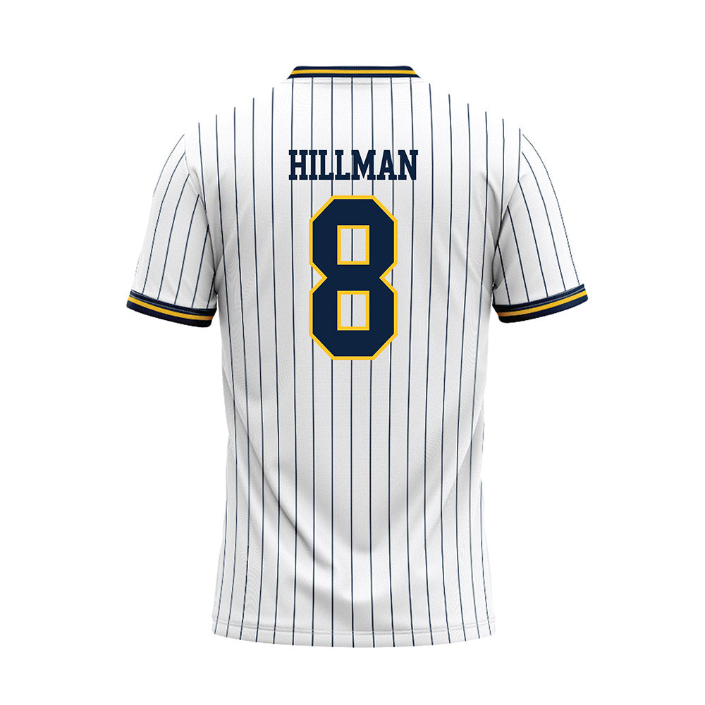 UCI - NCAA Baseball : Dylan Hillman - White Baseball Jersey-1