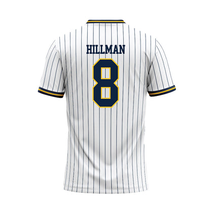 UCI - NCAA Baseball : Dylan Hillman - White Baseball Jersey-1