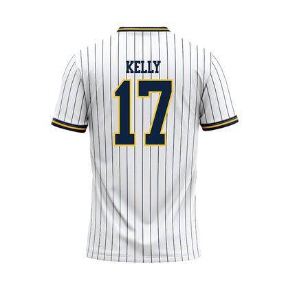 UCI - NCAA Baseball : Riley Kelly - White Baseball Jersey-1