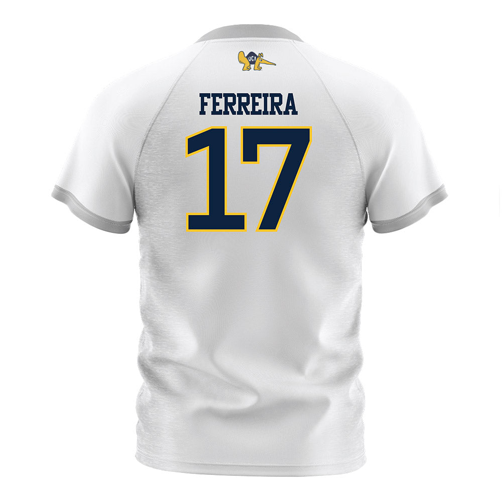 UCI - NCAA Men's Soccer : Braden Ferreira - White Soccer Jersey-1