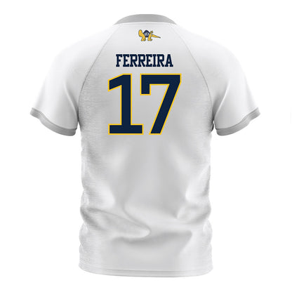 UCI - NCAA Men's Soccer : Braden Ferreira - White Soccer Jersey-1