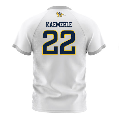 UCI - NCAA Men's Soccer : Shane Kaemerle - White Soccer Jersey-1