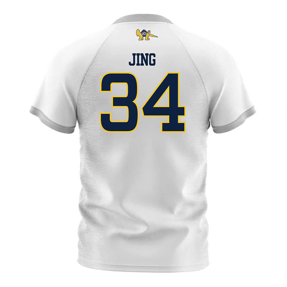 UCI - NCAA Men's Soccer : Paul Jing - White Soccer Jersey-1