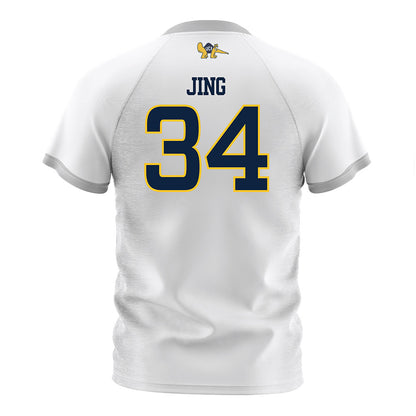 UCI - NCAA Men's Soccer : Paul Jing - White Soccer Jersey-1