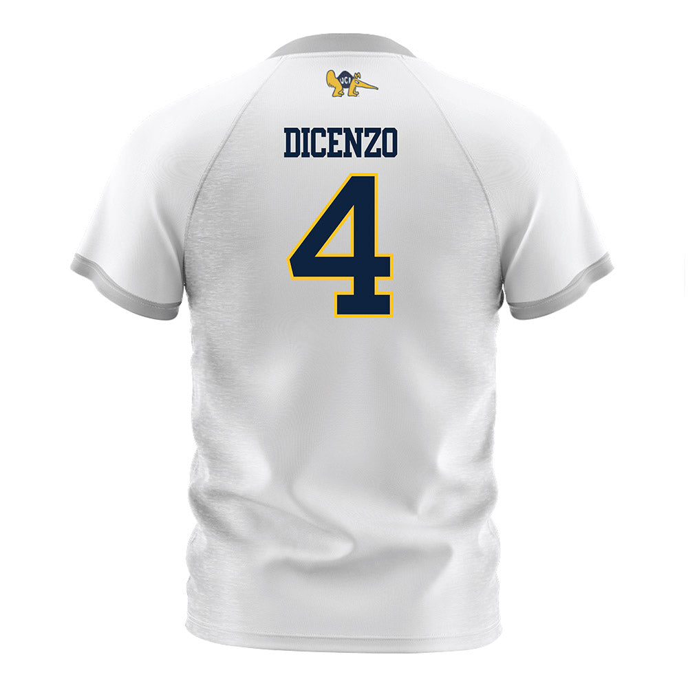 UCI - NCAA Men's Soccer : Nolan DiCenzo - White Soccer Jersey-1
