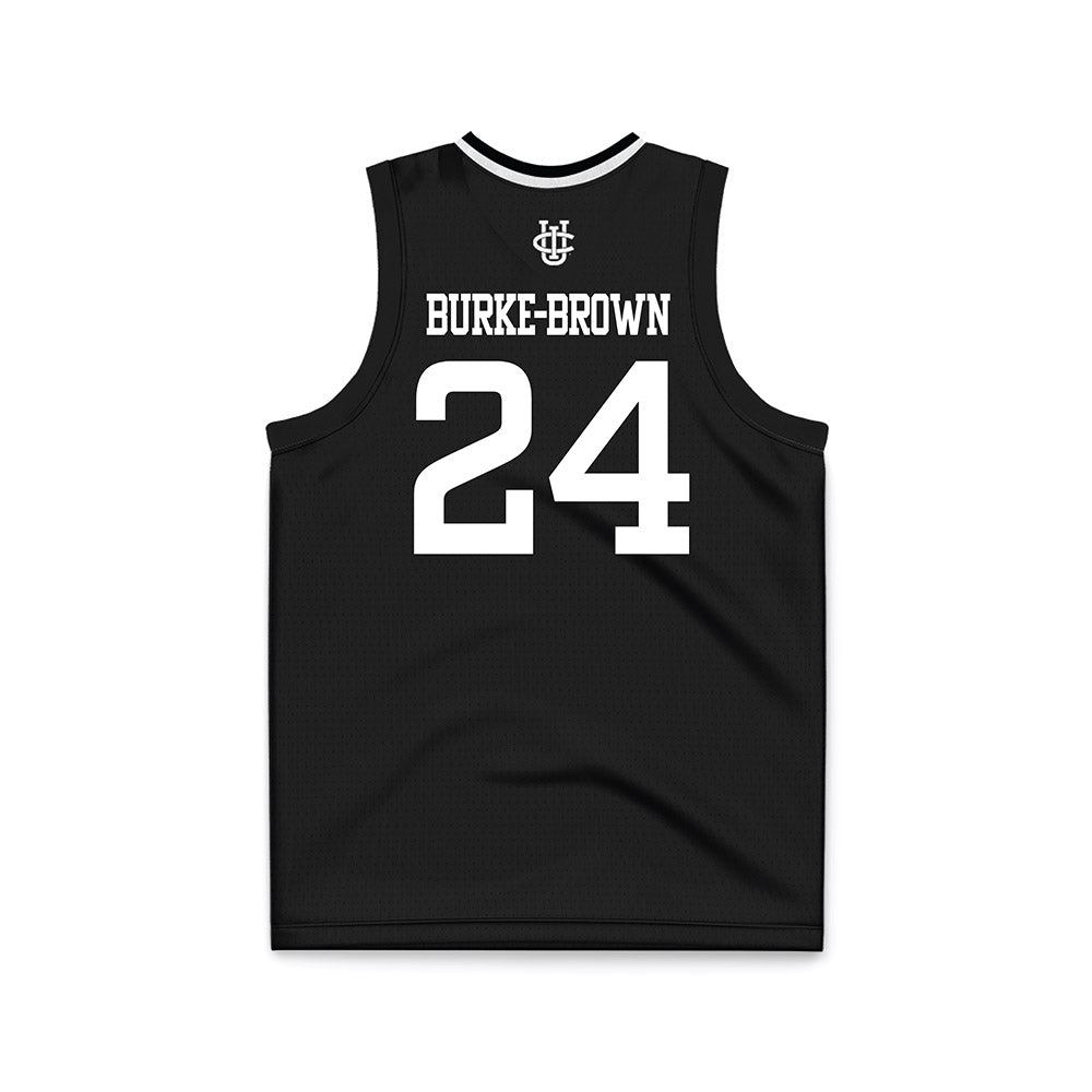 UCI - NCAA Women's Basketball : Ellery Burke-Brown - Black Basketball Jersey-1
