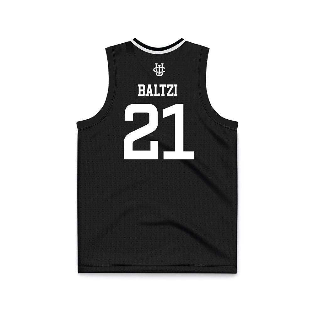 UCI - NCAA Women's Basketball : Despina Baltzi - Black Basketball Jersey-1