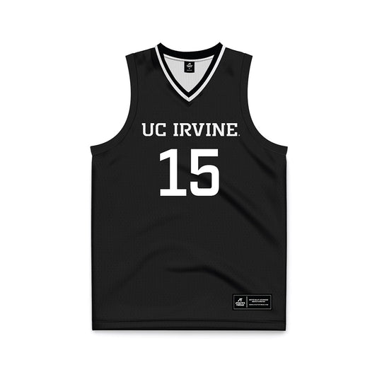 UCI - NCAA Women's Basketball : Alleah Hanson - Black Basketball Jersey-0