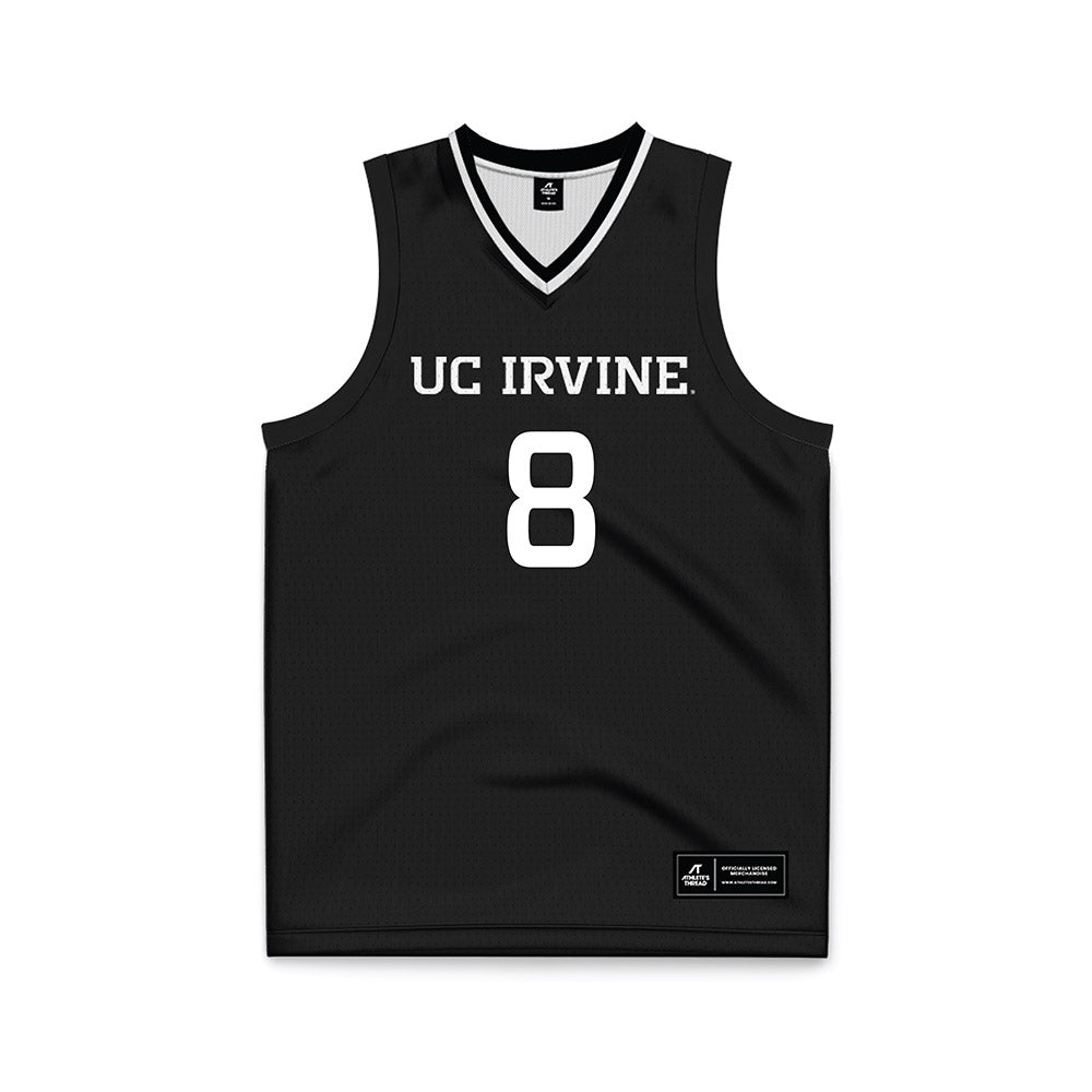 UCI - NCAA Women's Basketball : Kianna wormly Wormly - Black Basketball Jersey-0