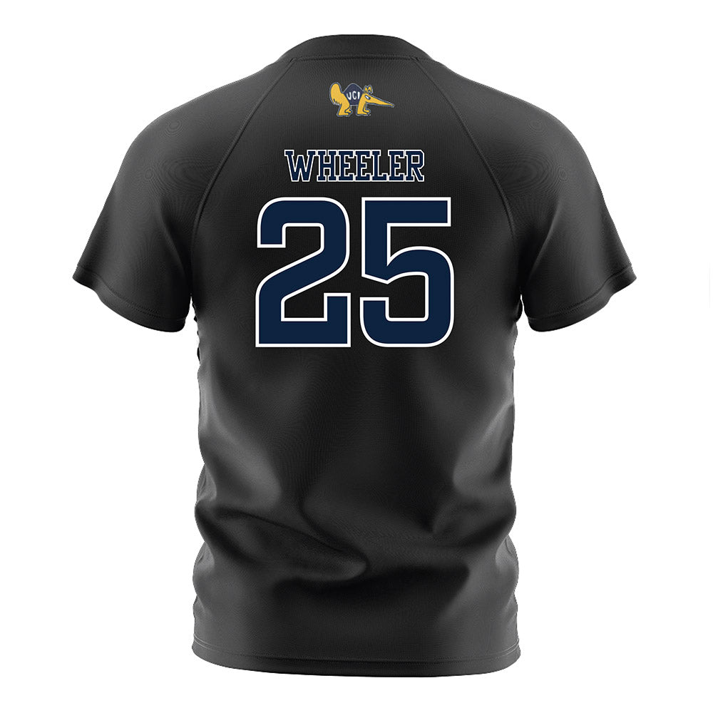 UCI - NCAA Women's Soccer : Jasmyne Wheeler - Black Soccer Jersey-1