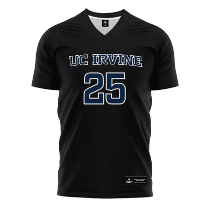 UCI - NCAA Women's Soccer : Jasmyne Wheeler - Black Soccer Jersey-0