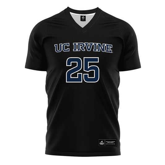 UCI - NCAA Women's Soccer : Jasmyne Wheeler - Black Soccer Jersey-0