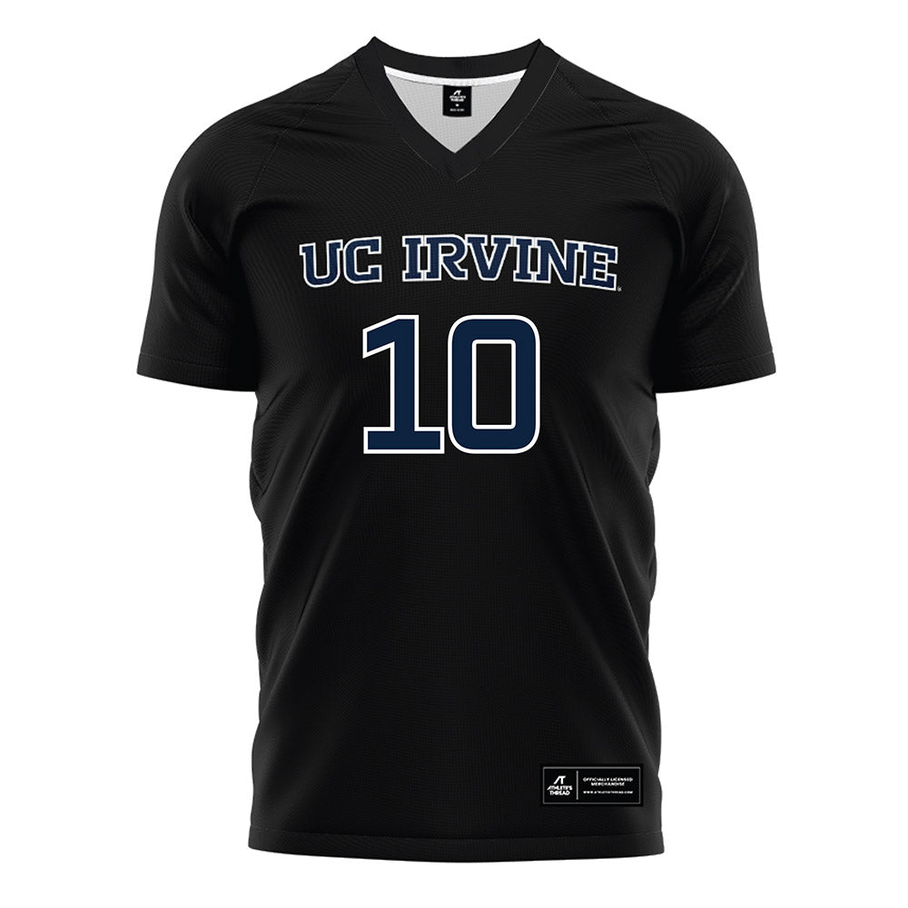 UCI - NCAA Women's Soccer : Fiona Shin - Black Soccer Jersey-0