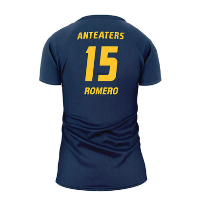 UCI - NCAA Women's Volleyball : Izzy Romero - Blue Volleyball Jersey-1