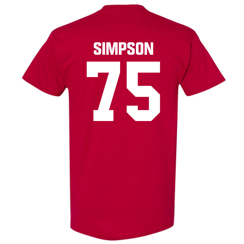 Indiana - NCAA Football : Sam Simpson - Classic Shersey T-Shirt-1