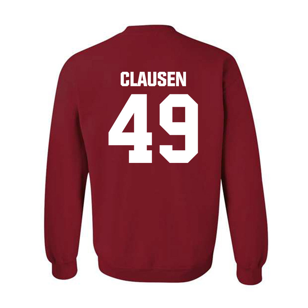 Indiana - NCAA Football : Drew Clausen - Classic Shersey Crewneck Sweatshirt-1