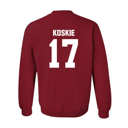 Indiana - NCAA Baseball : Caleb Koskie - Classic Shersey Crewneck Sweatshirt-1