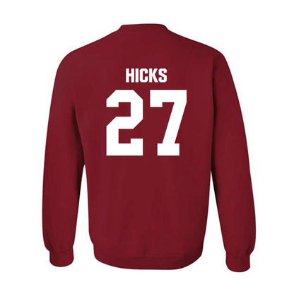 Indiana - NCAA Football : Kasmir Hicks - Classic Shersey Crewneck Sweatshirt-1