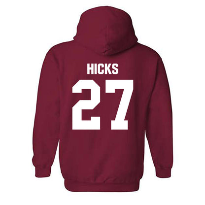 Indiana - NCAA Football : Kasmir Hicks - Classic Shersey Hooded Sweatshirt-1