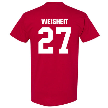 Indiana - NCAA Baseball : Clayton Weisheit - Classic Shersey T-Shirt-1