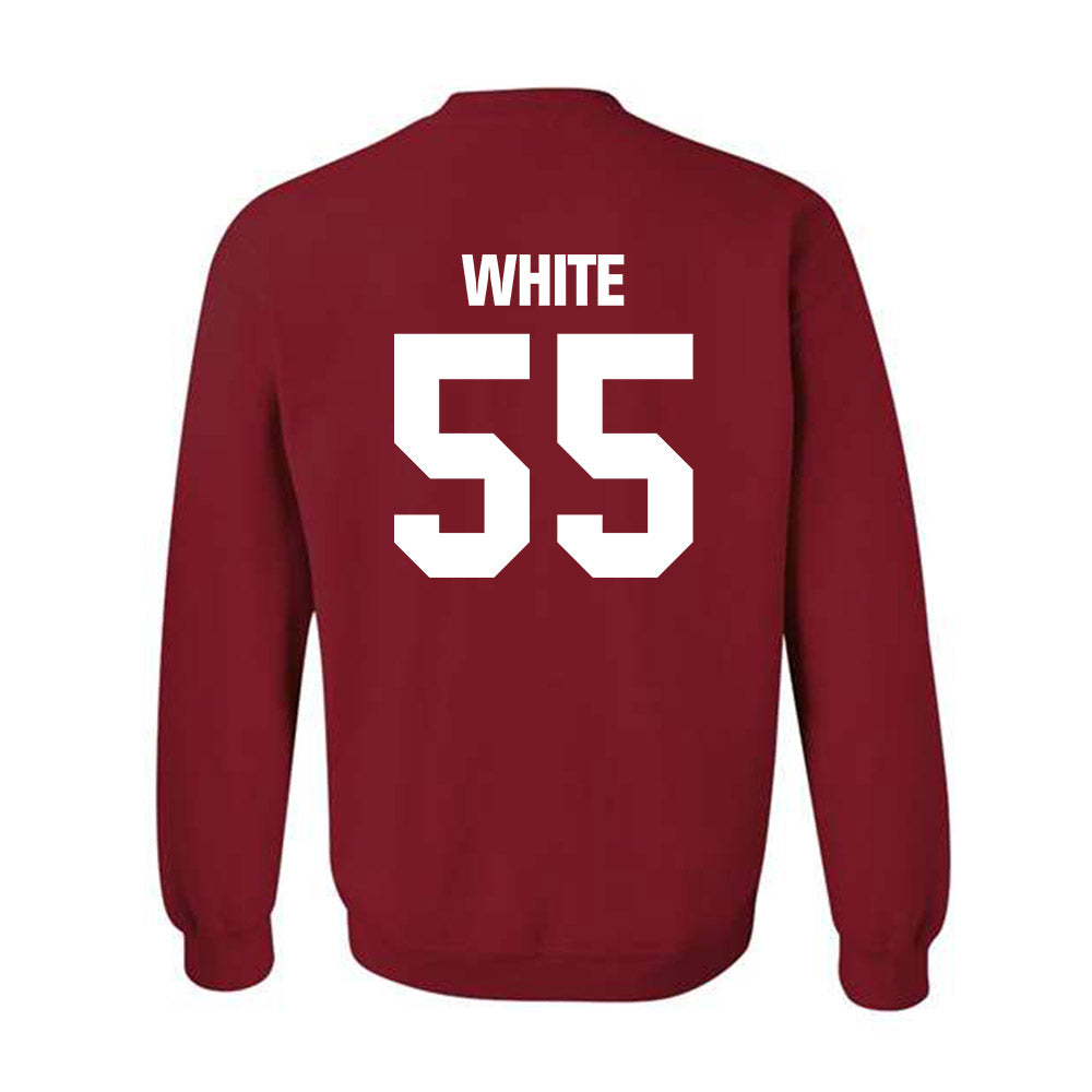Indiana - NCAA Football : Rodney White - Classic Shersey Crewneck Sweatshirt-1