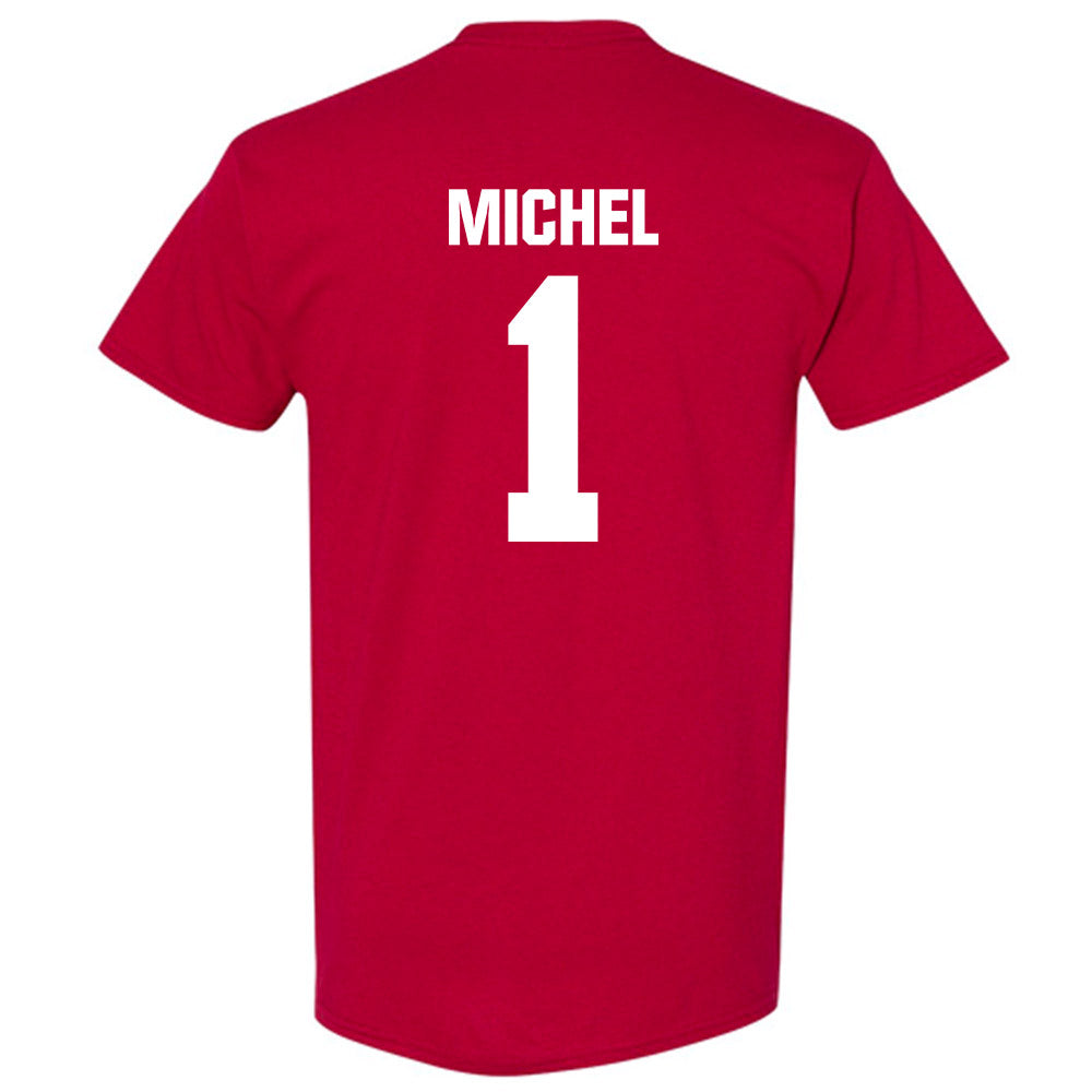 Indiana - NCAA Men's Soccer : Judewellin Michel - Classic Shersey T-Shirt-1