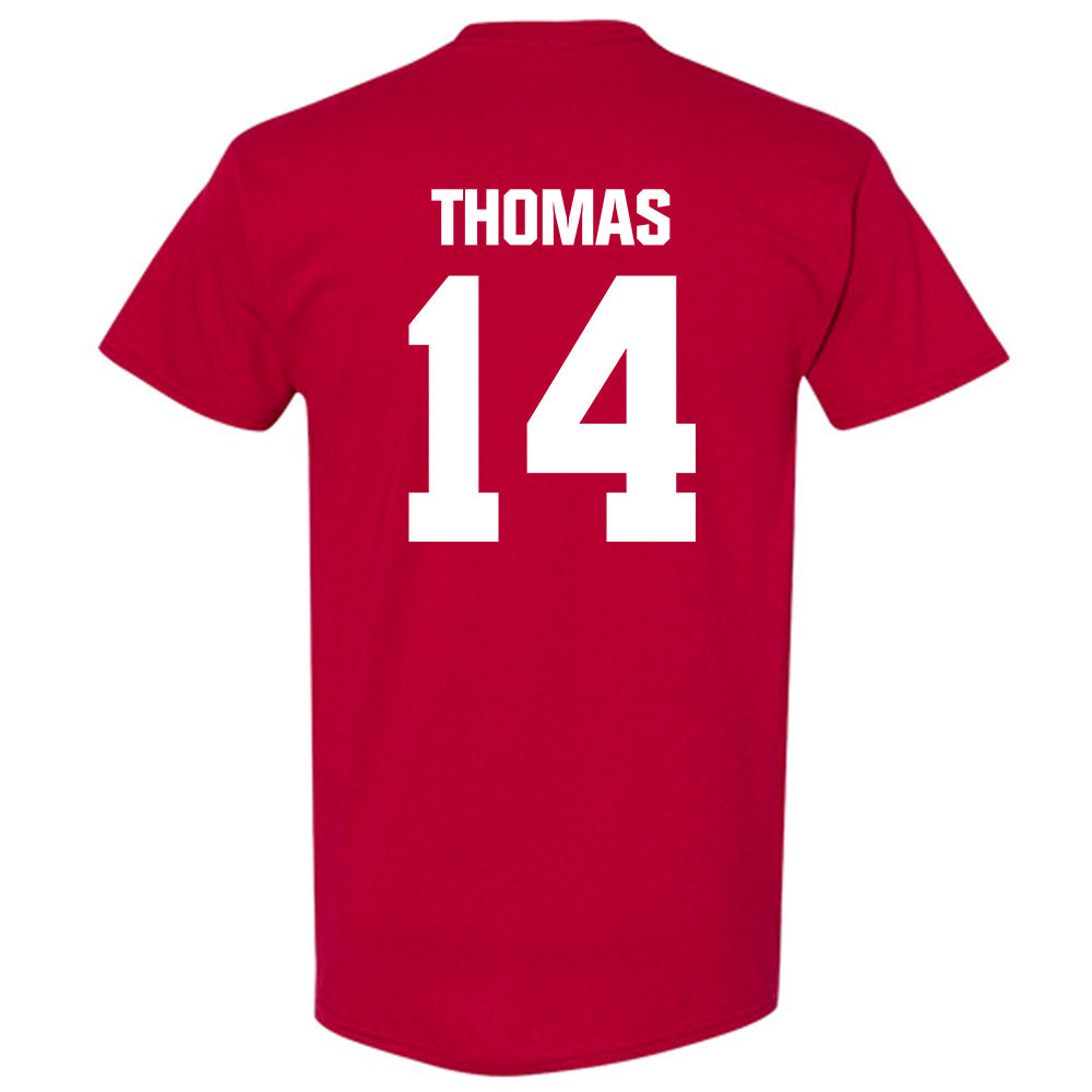 Indiana - NCAA Baseball : Brayton Thomas - Classic Shersey T-Shirt-1