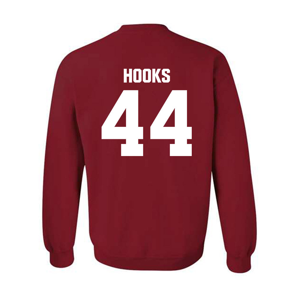 Indiana - NCAA Softball : Aubree Hooks - Classic Shersey Crewneck Sweatshirt-1