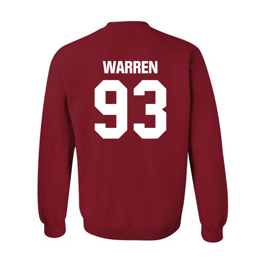 Indiana - NCAA Football : Quinn Warren - Classic Shersey Crewneck Sweatshirt-1
