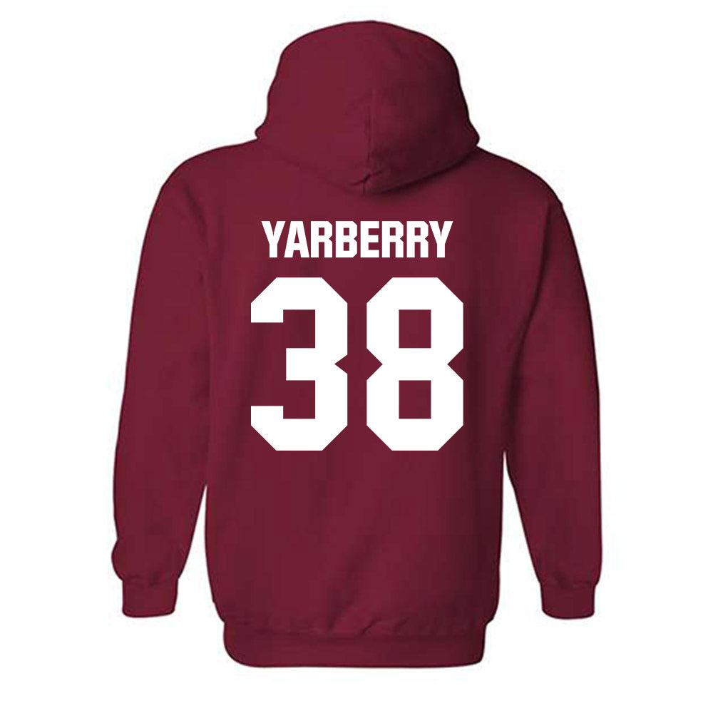 Indiana - NCAA Baseball : Jackson Yarberry - Classic Shersey Hooded Sweatshirt-1