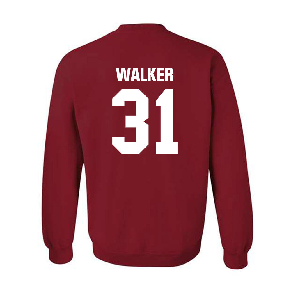 Indiana - NCAA Baseball : Eli Walker - Classic Shersey Crewneck Sweatshirt-1