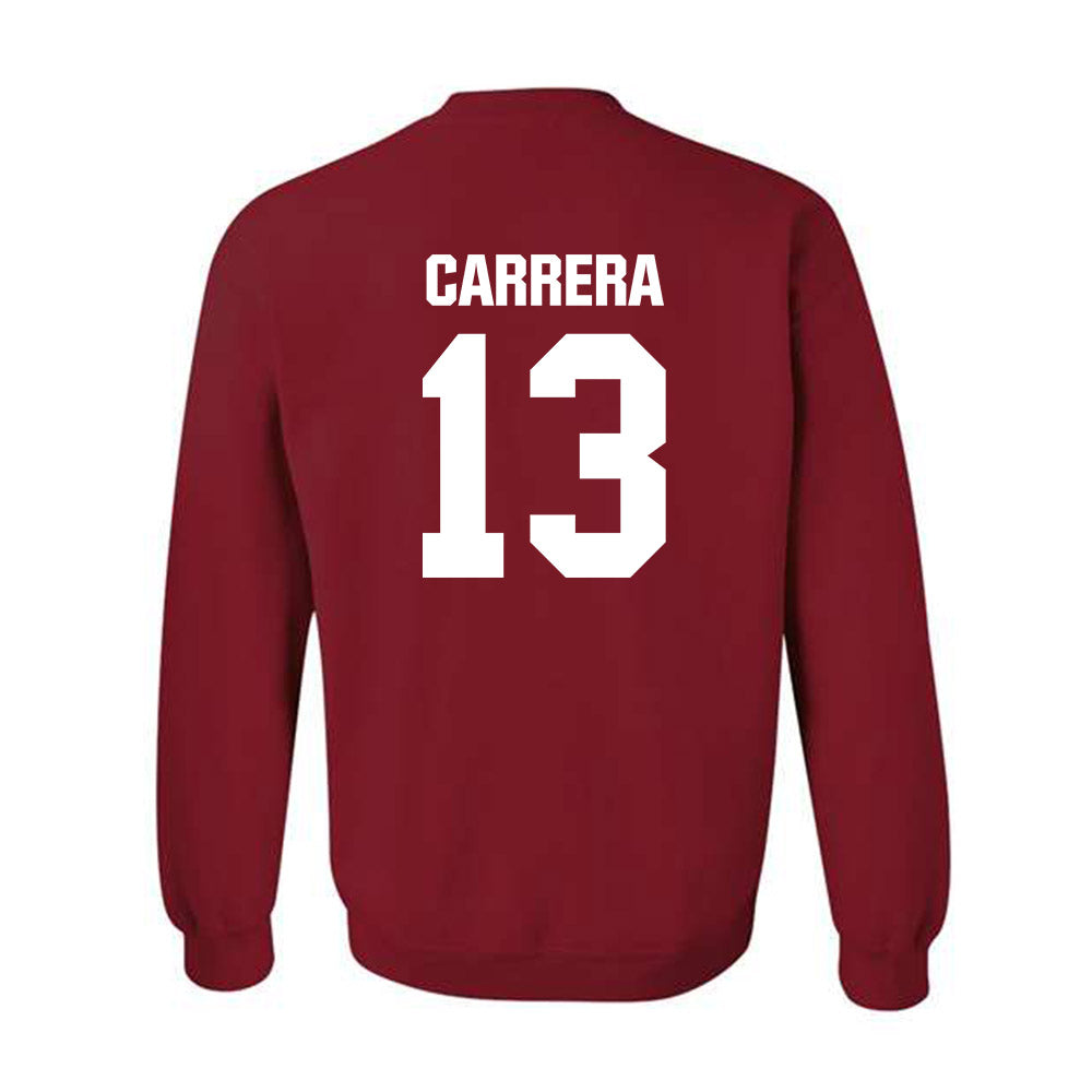 Indiana - NCAA Baseball : Xavier Carrera - Classic Shersey Crewneck Sweatshirt-1