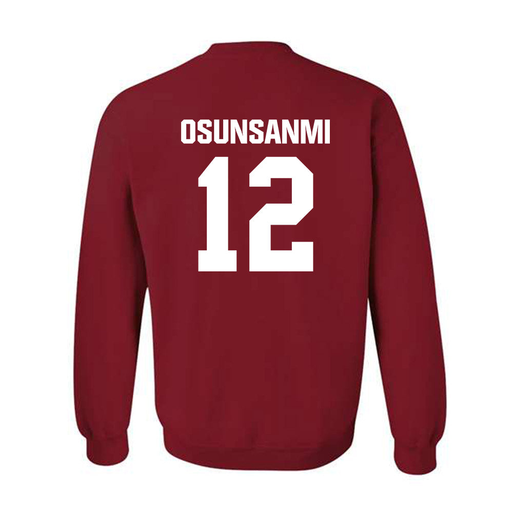 Indiana - NCAA Football : Tobi Osunsanmi - Classic Shersey Crewneck Sweatshirt-1