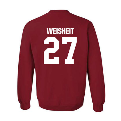 Indiana - NCAA Baseball : Clayton Weisheit - Classic Shersey Crewneck Sweatshirt-1