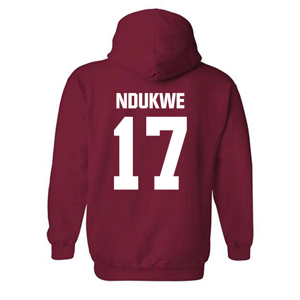 Indiana - NCAA Football : Daniel Ndukwe - Classic Shersey Hooded Sweatshirt-1