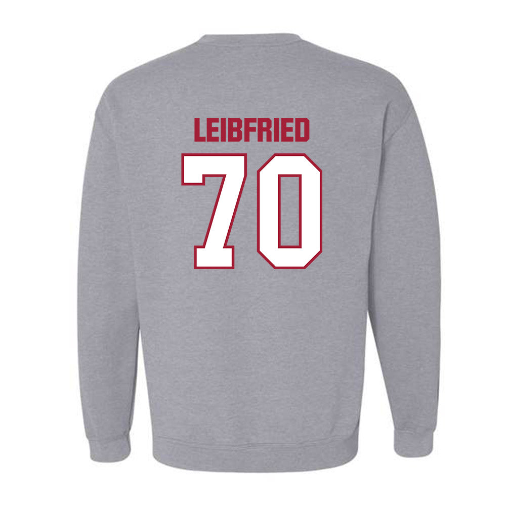 Indiana - NCAA Football : Austin Leibfried - Classic Shersey Crewneck Sweatshirt-1