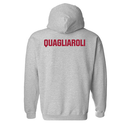 Indiana - NCAA Men's Cross Country : Sam Quagliaroli - Classic Shersey Hooded Sweatshirt-1