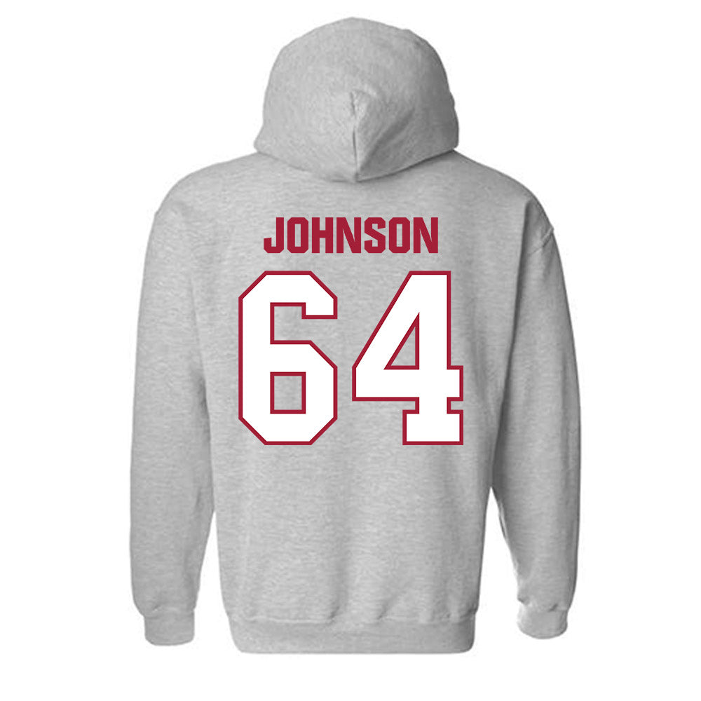 Indiana - NCAA Football : Chance Johnson - Classic Shersey Hooded Sweatshirt-1