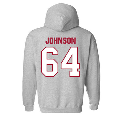 Indiana - NCAA Football : Chance Johnson - Classic Shersey Hooded Sweatshirt-1