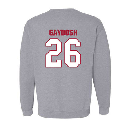 Indiana - NCAA Men's Soccer : Drew Gaydosh - Classic Shersey Crewneck Sweatshirt-1