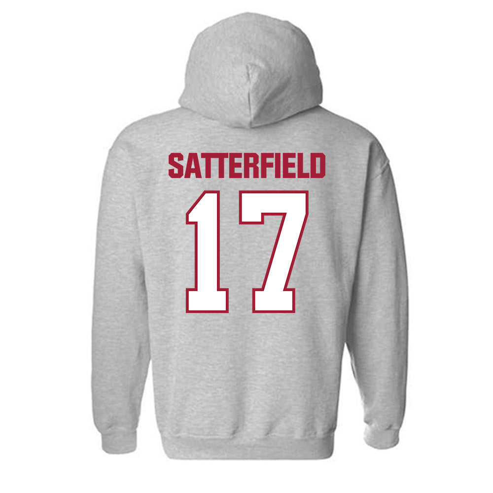 Indiana - NCAA Women's Soccer : Blair Satterfield - Classic Shersey Hooded Sweatshirt-1
