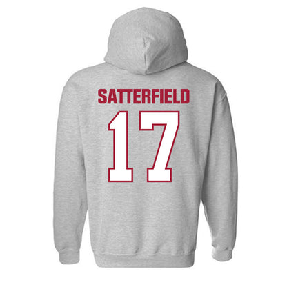 Indiana - NCAA Women's Soccer : Blair Satterfield - Classic Shersey Hooded Sweatshirt-1