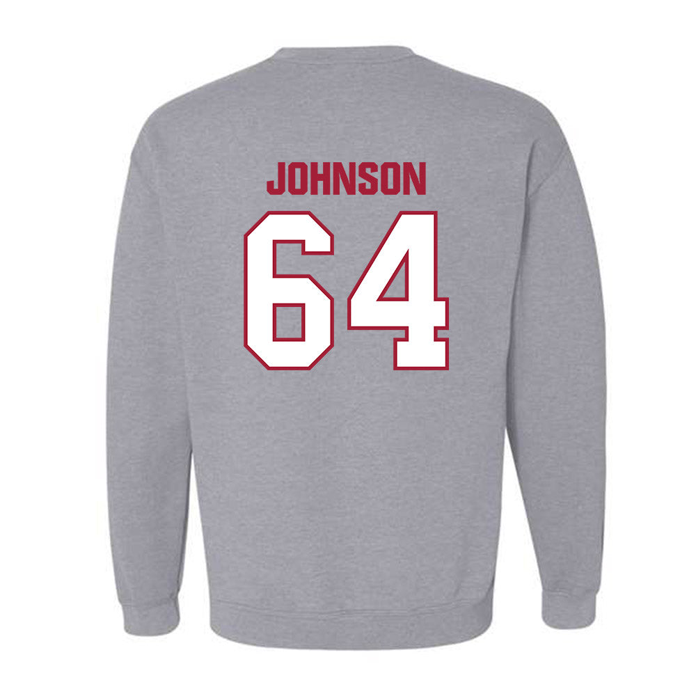 Indiana - NCAA Football : Chance Johnson - Classic Shersey Crewneck Sweatshirt-1