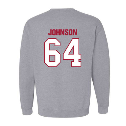 Indiana - NCAA Football : Chance Johnson - Classic Shersey Crewneck Sweatshirt-1