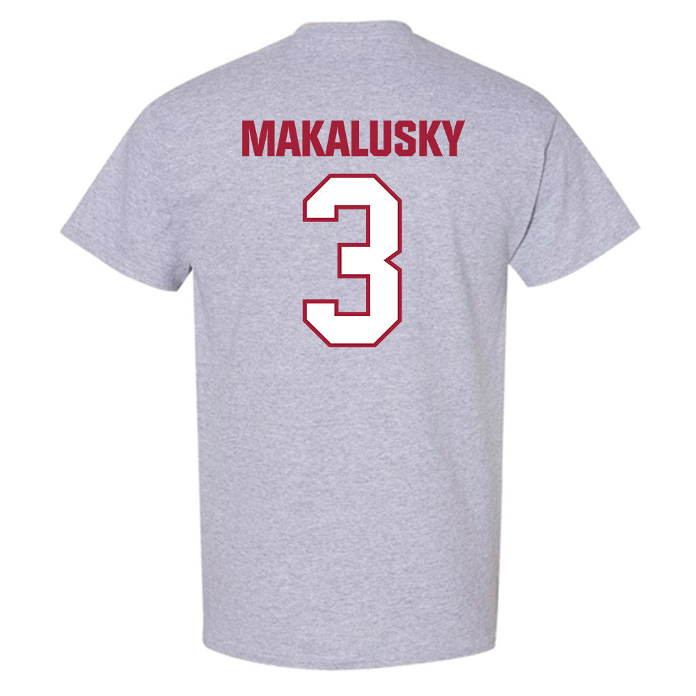 Indiana - NCAA Women's Basketball : Maya Makalusky - Classic Shersey T-Shirt-1