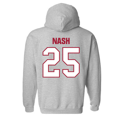 Indiana - NCAA Softball : Nevaeh Nash - Classic Shersey Hooded Sweatshirt-1