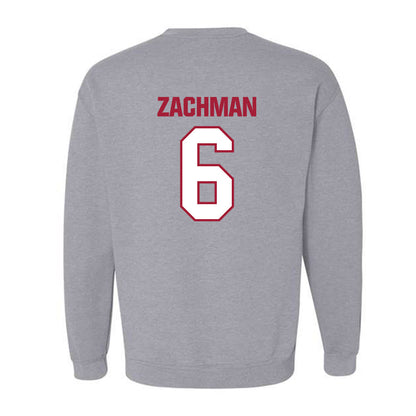 Indiana - NCAA Football : Preston Zachman - Classic Shersey Crewneck Sweatshirt-1
